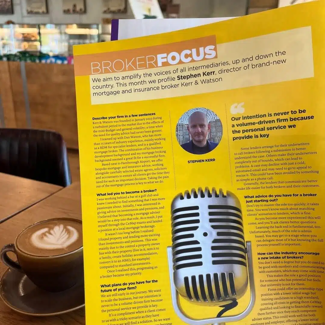 Broker Focus: Stephen Kerr