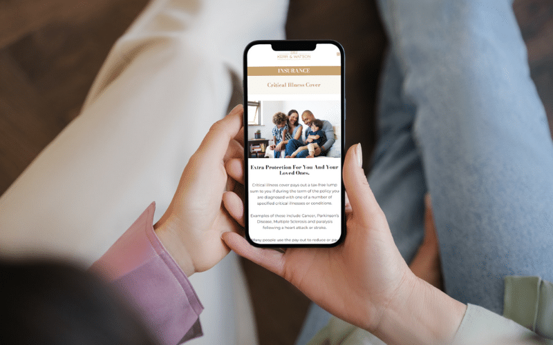 Case Study: Life & Critical Illness Cover for Farnborough Family