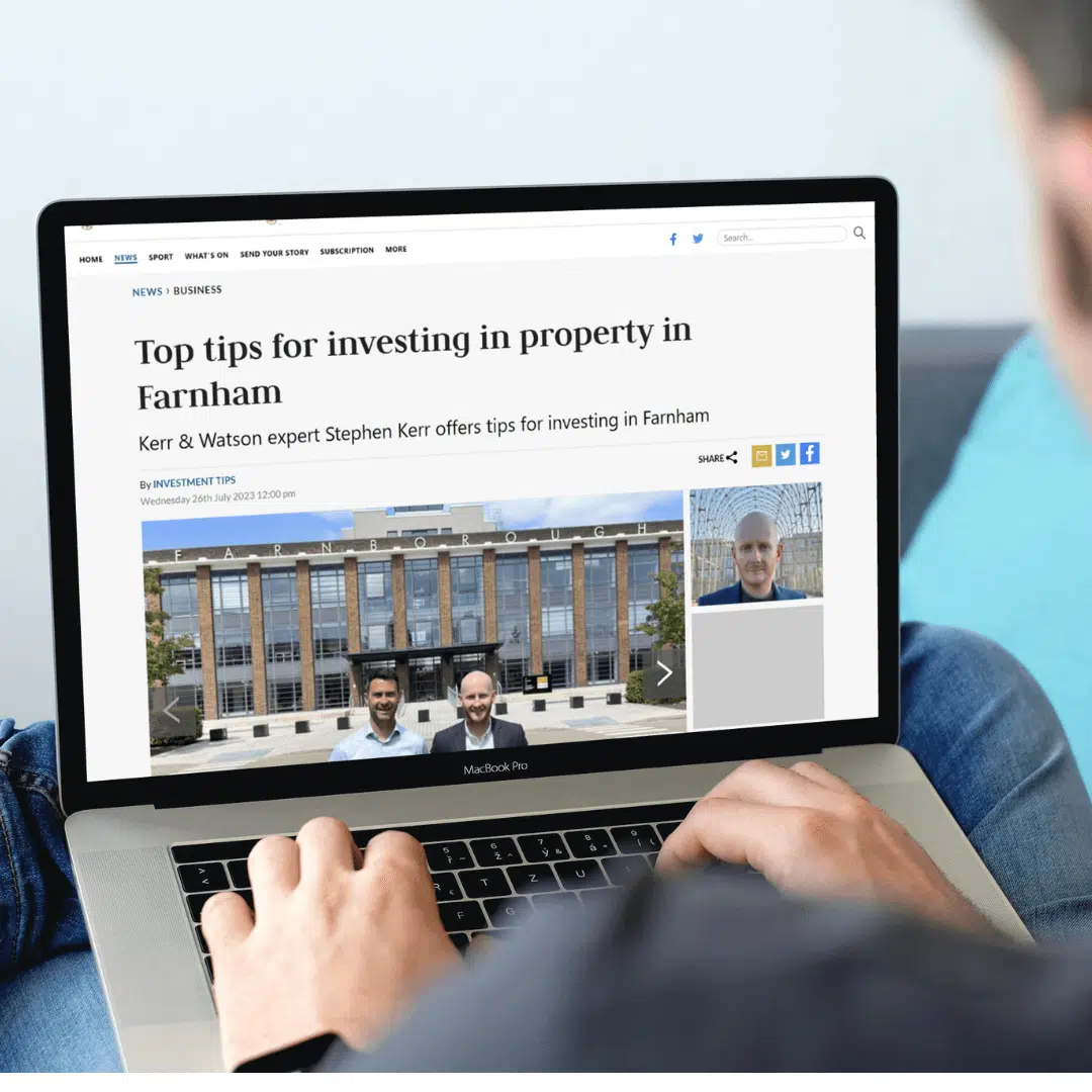 Top tips for investing in property in Farnham