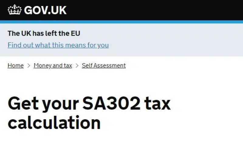 How to Get your Tax Calculations and Tax Year Overviews