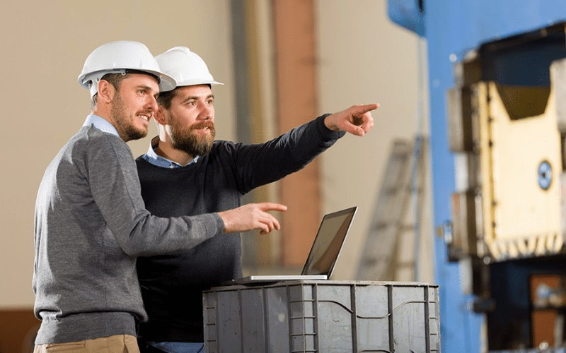 Business owner arranging finance for commercial premises