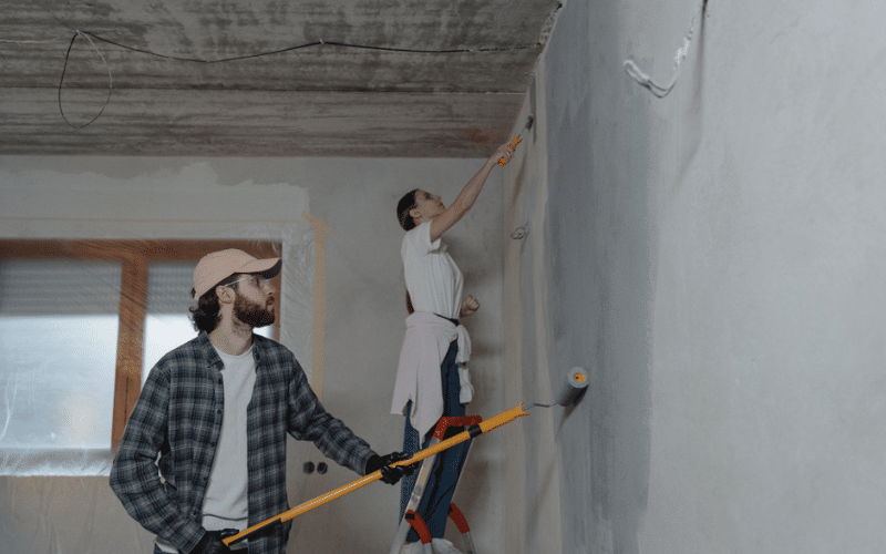 Property investor securing bridging finance for a property purchase