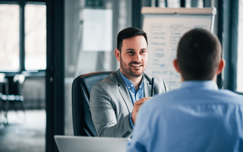 Business owner raising finance secured against company assets