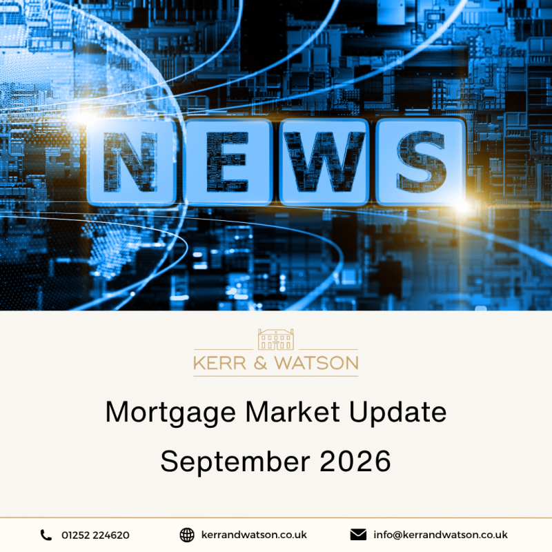 September 2026 Mortgage Market Update